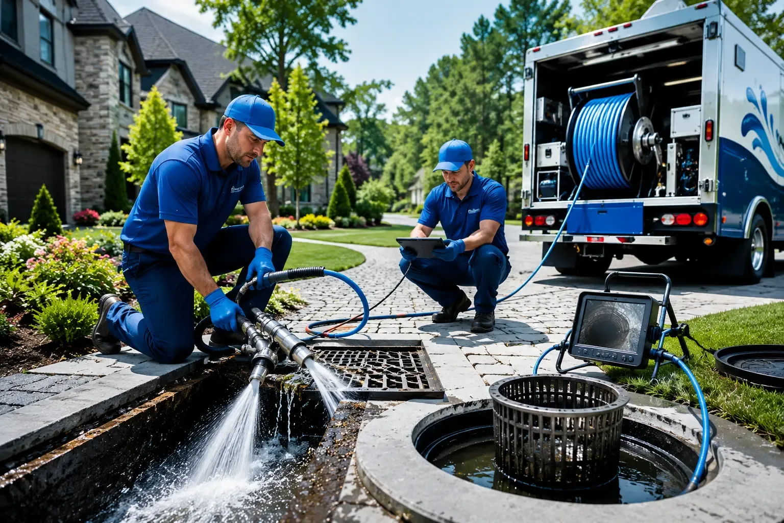 Local outdoor drain cleaning professionals in Glenville, WV